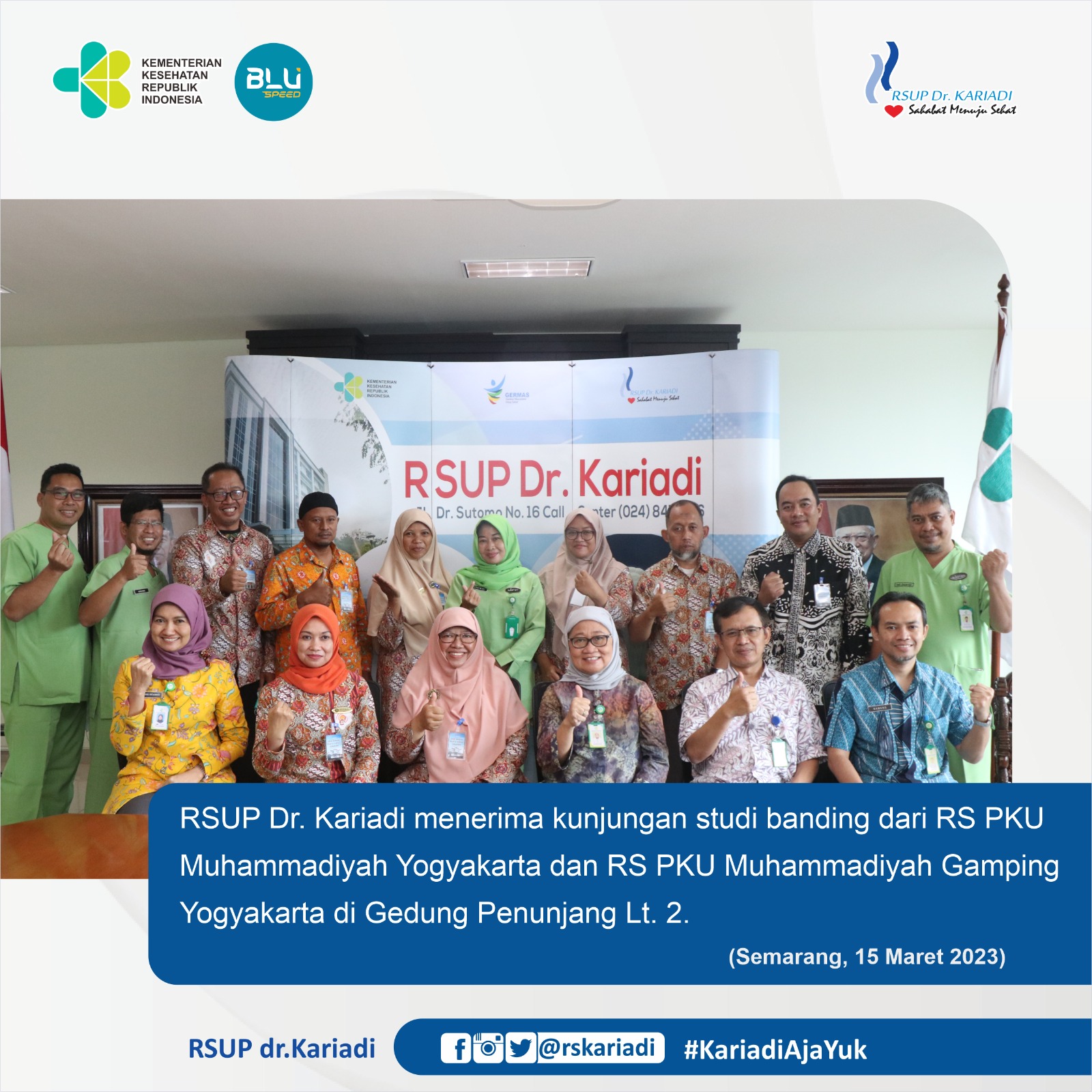 Kunjungan Studi Banding Rs Pku Muhammadiyah Yogyakarta